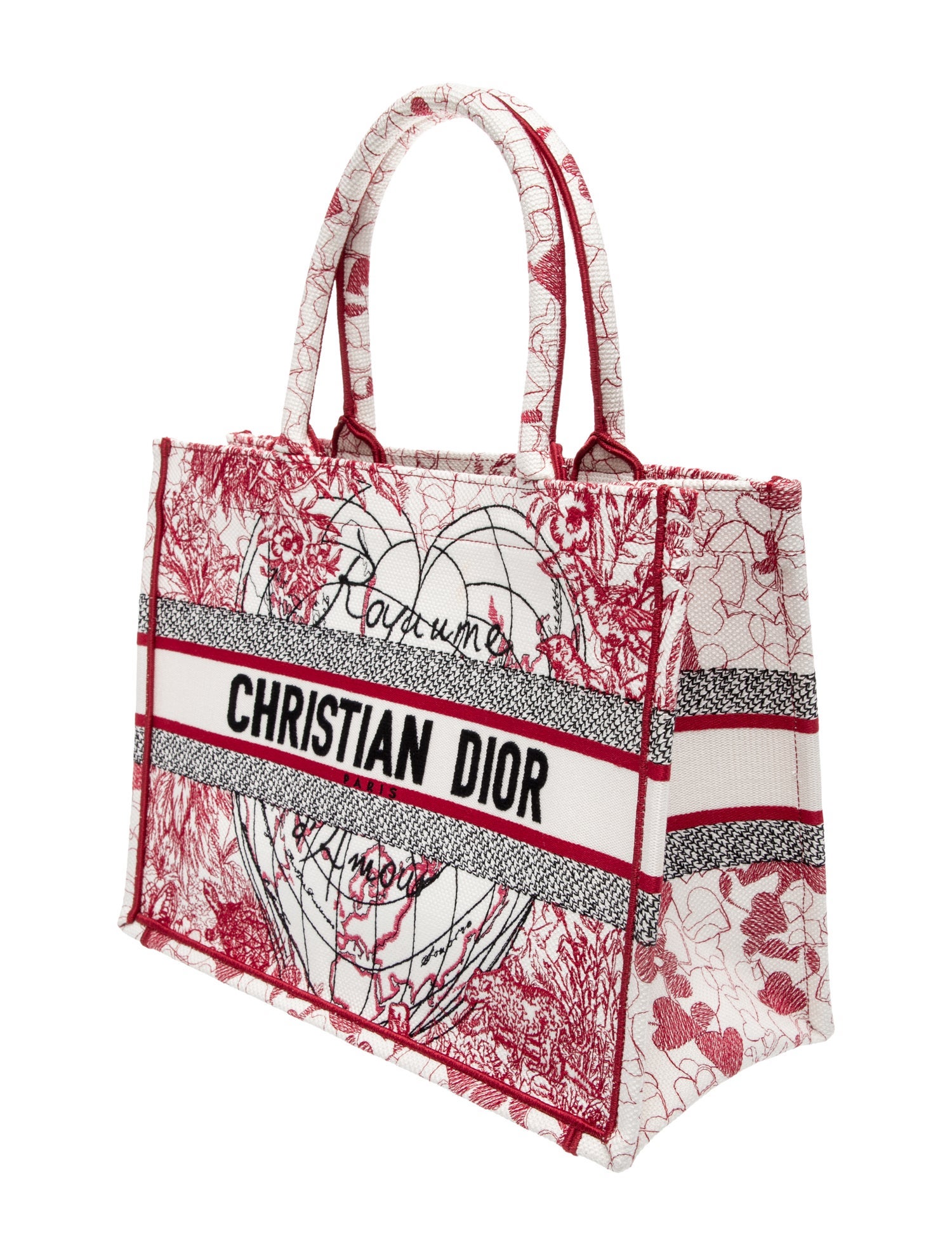 Christian Dior Canvas Book Medium
